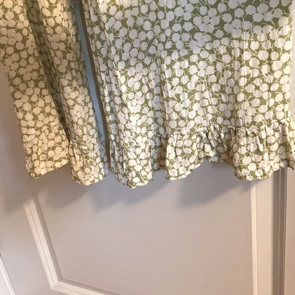 Faithful The Brand Lea  green and white jumpsuit - Picture 3 of 16